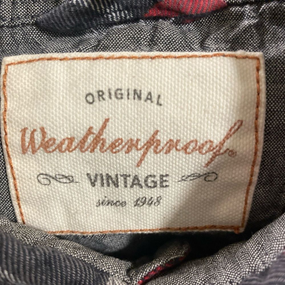 Weatherproof Vintage Red Sz L Multi Plaid Lumberjack Outdoor‎ - Picture 3 of 4